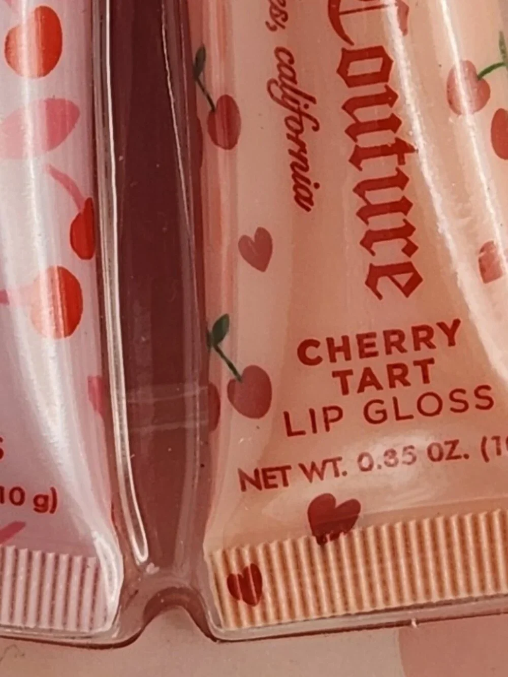 Juicy Couture Lip Gloss set key chain NIP